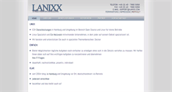 Desktop Screenshot of lanixx.com