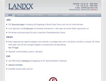 Tablet Screenshot of lanixx.com